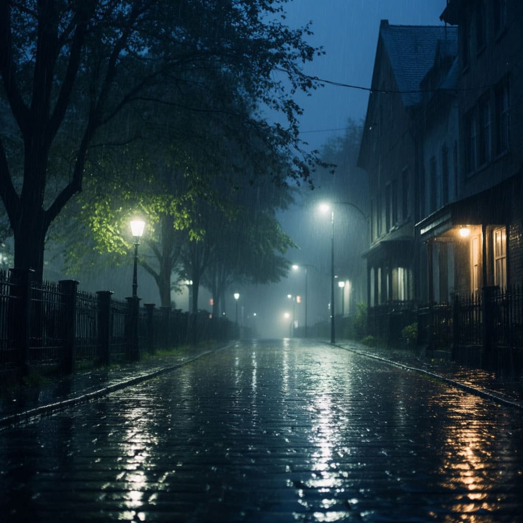 Он шёл всю ночь