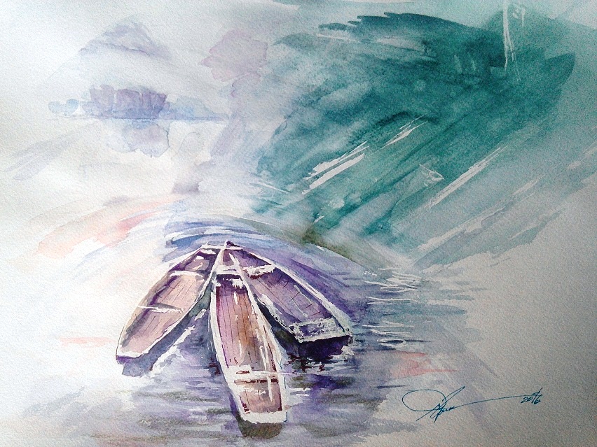 По белому белым