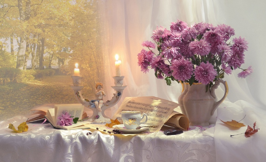 В моей душе живёт сентябрь...