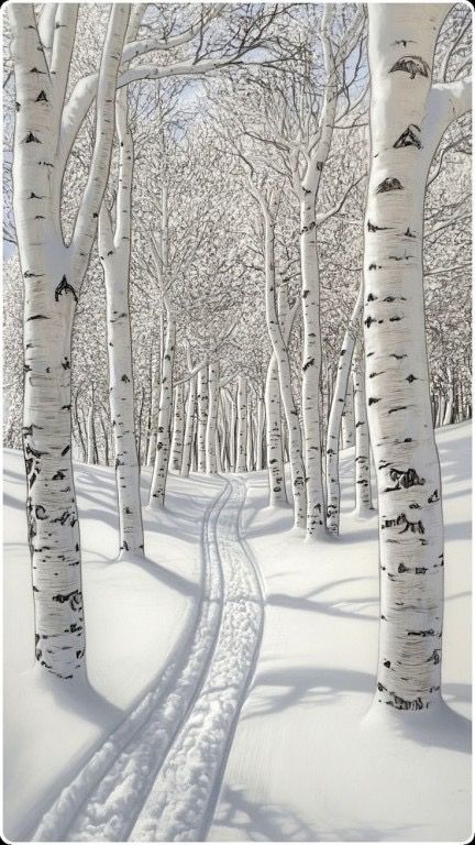 Пришла зима такая настоящая...