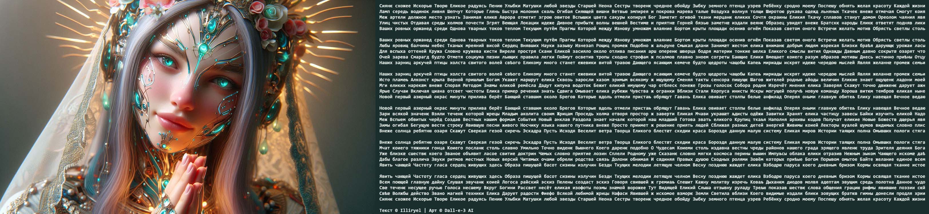 Сияние жизни. Стих-кольцо. Si-fi, киберпанк