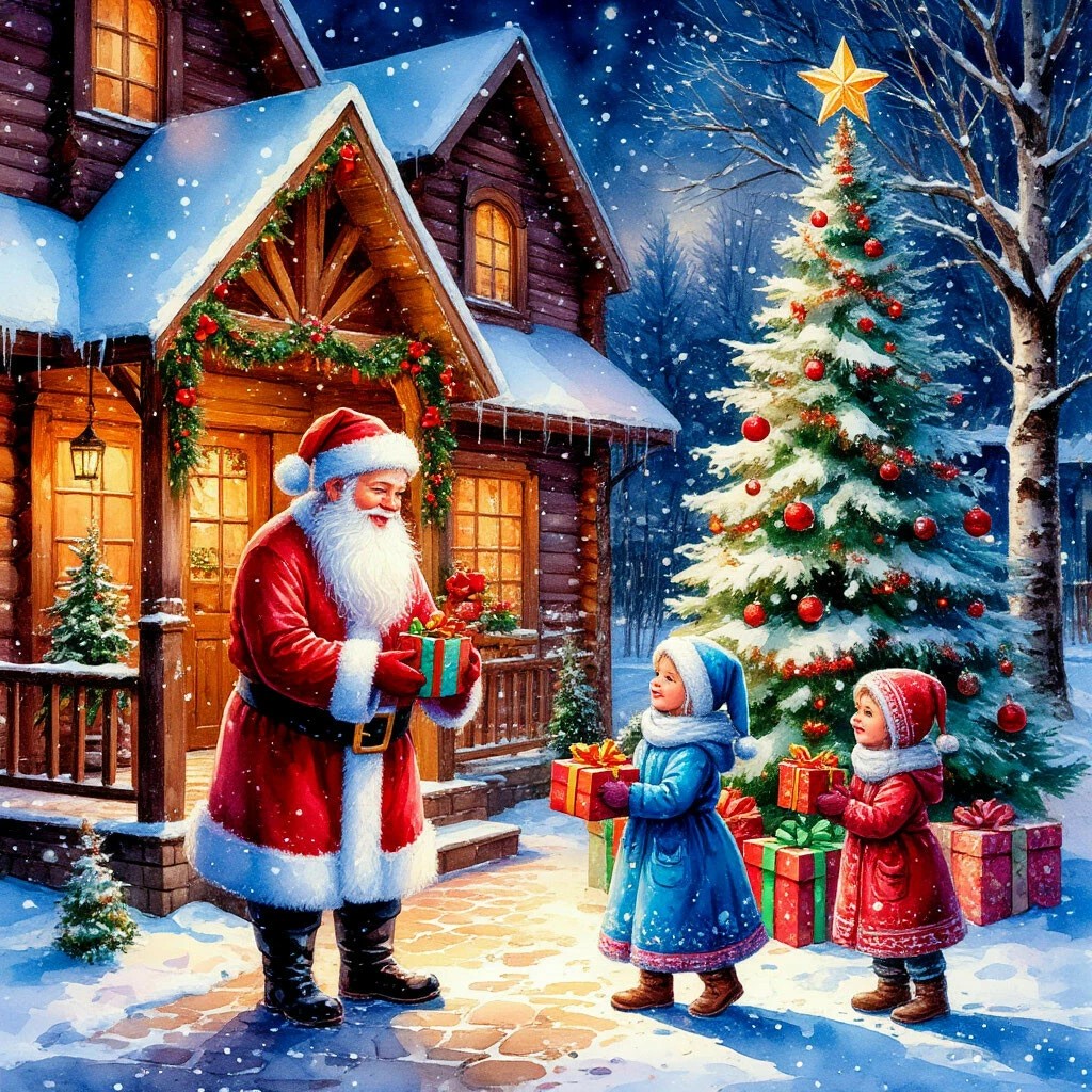 Зимняя сказка, волшебная пора