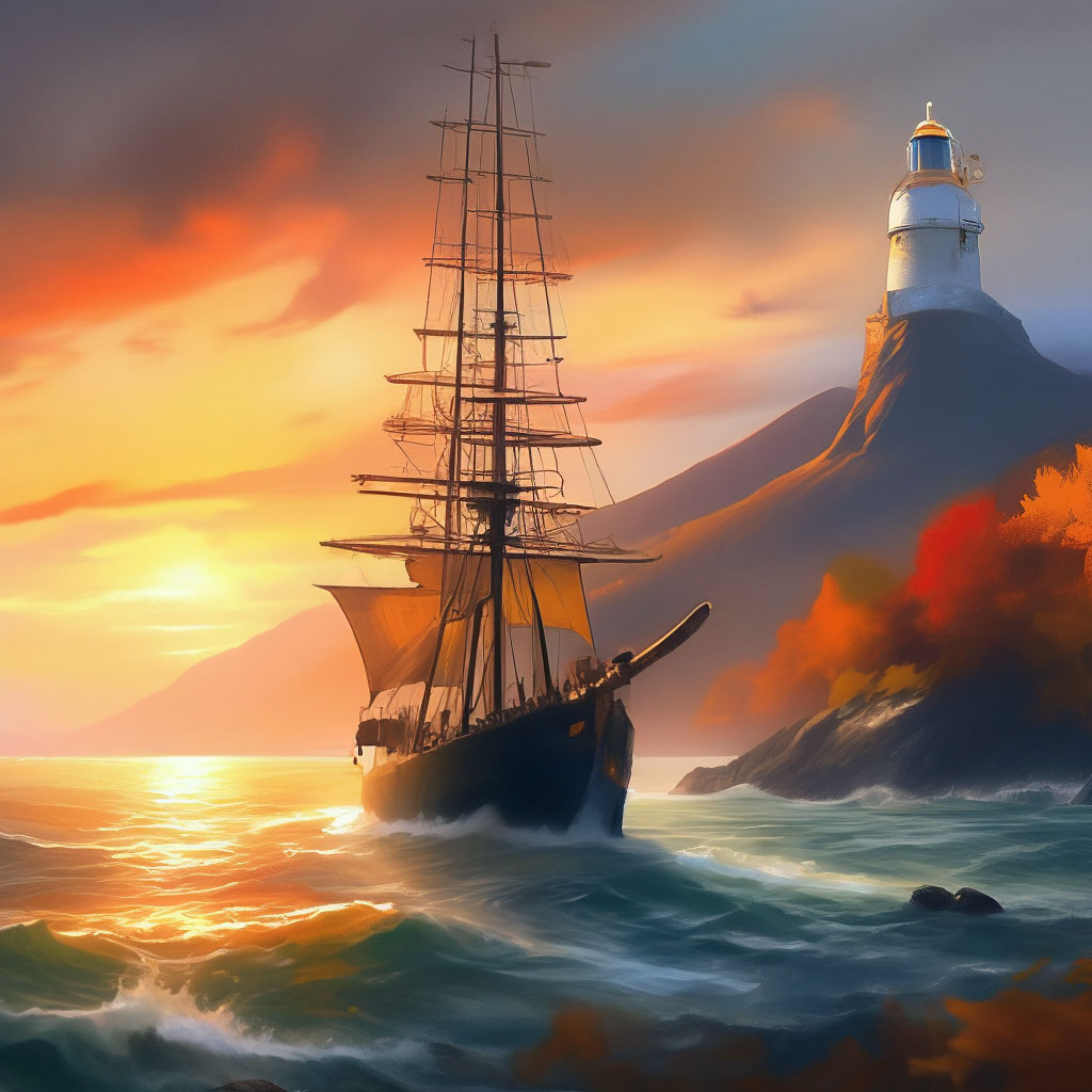 487. В море корабль за тысячу миль