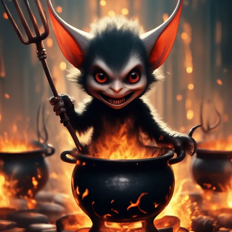 На праздник Хэллоуин котлы бурлили