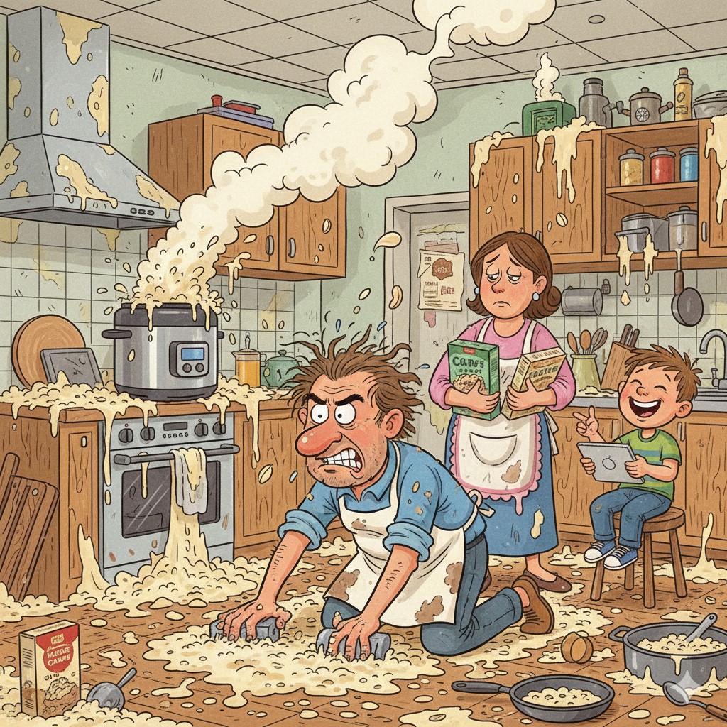 Папа и мультиварка