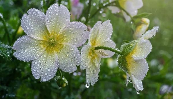 Проснулись цветы