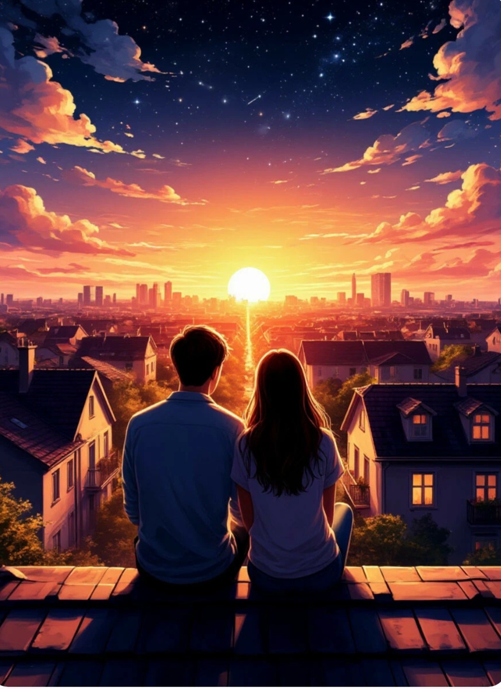 Нам бы с тобой на крышу