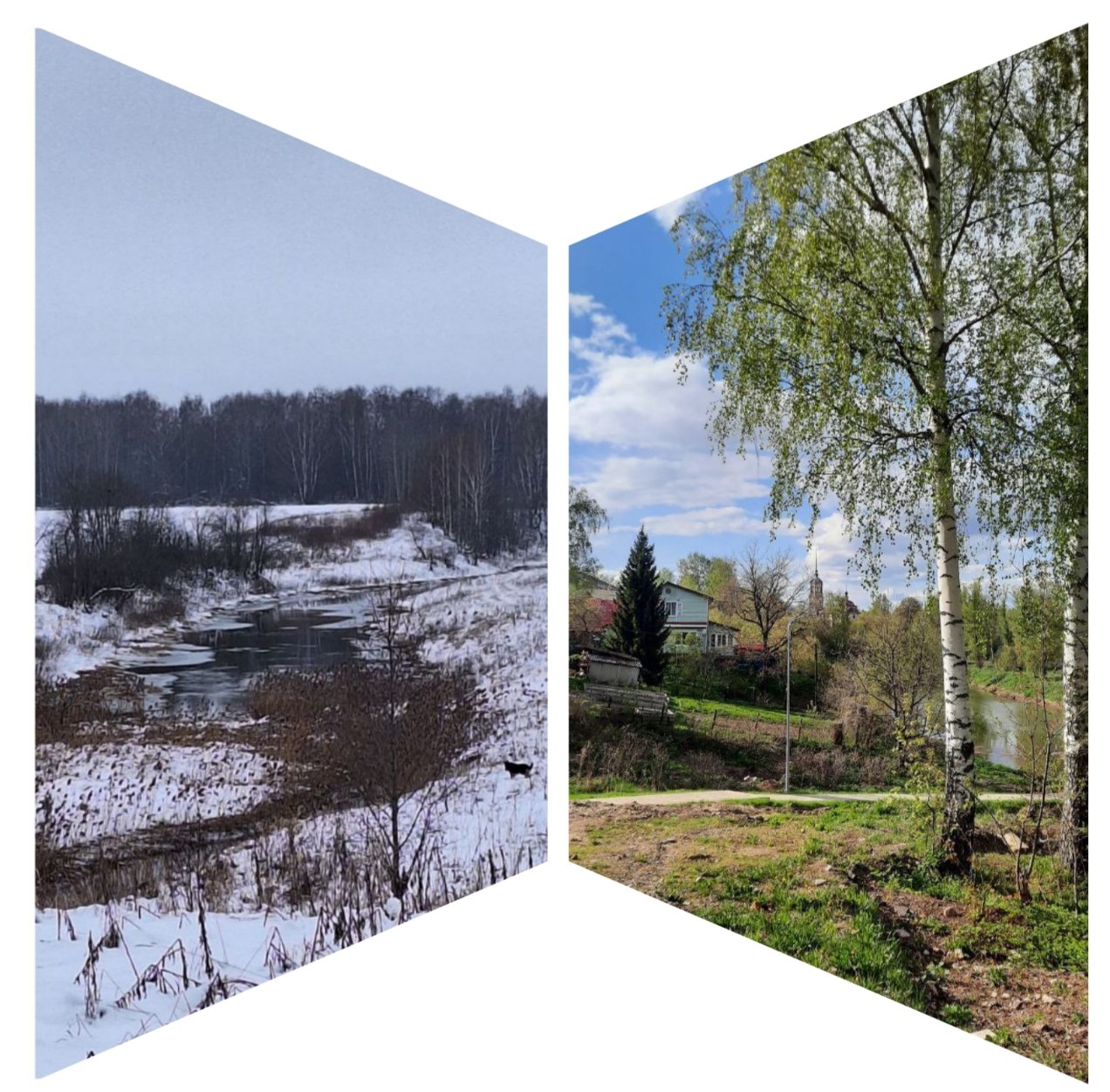 Я вижу в зеркале декабрь