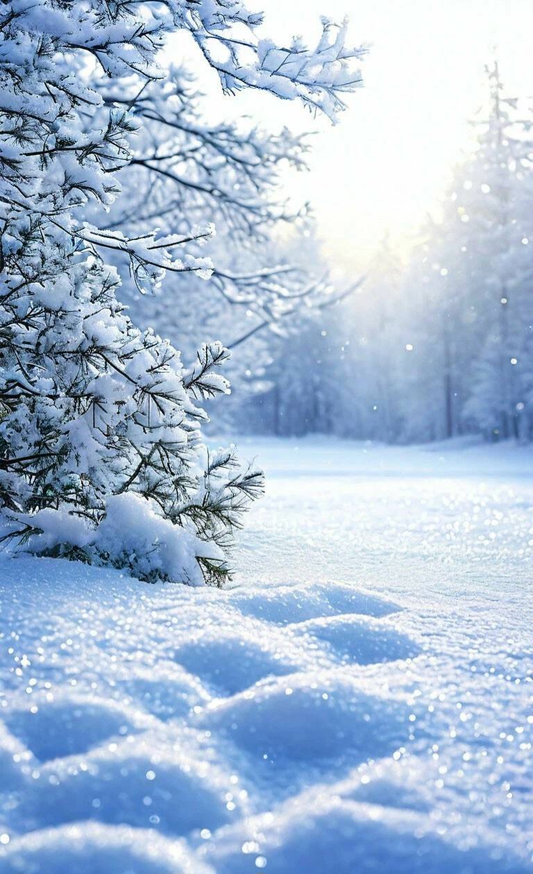 Первый снег в декабре