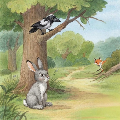 Беспечный заяц