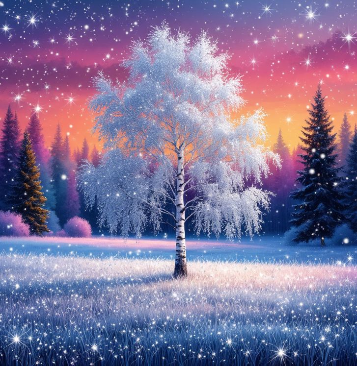 Зимняя береза песня