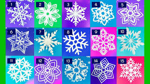 Бумажные снежинки