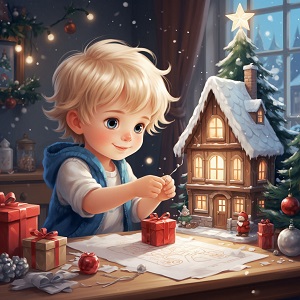 Новогодний подарок Бубаляли. Домик